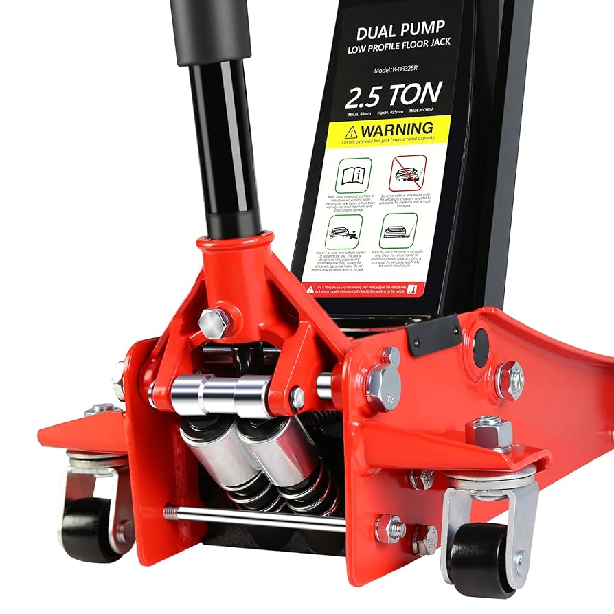 Amazon.com: Hydraulic Trolley Service/Floor Jack, 2.5 Ton